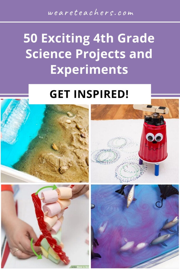 4th-Grade-Science-1 Whether you need 4th grade science fair project ideas or are a teacher looking for engaging experiments for the classroom, find them here!