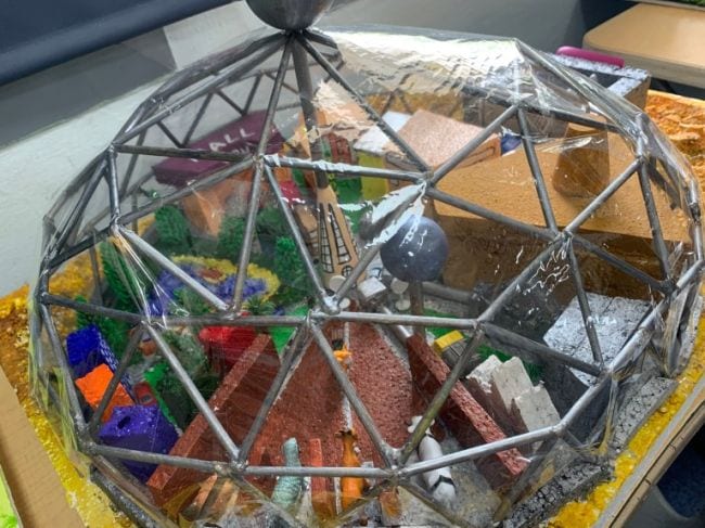 5th Grade Science Laney Lee Miniature biosphere made with plastic wrap