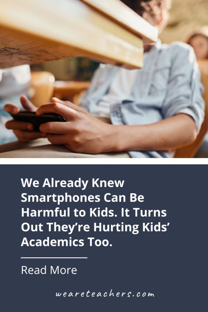 Harmful-Smartphones We know that phones are hurting kids. Now, a new study shows that kids with phones are experiencing significant learning loss.