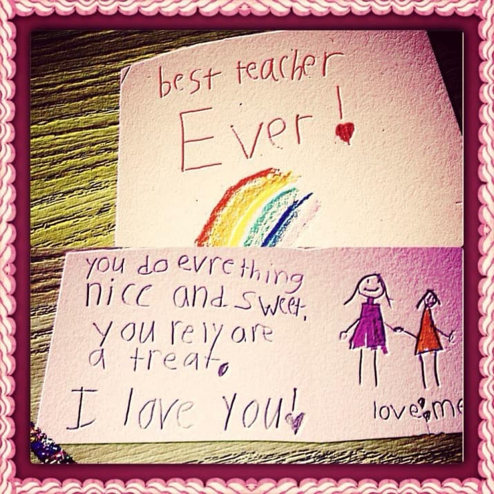 You do everything nice and sweet. You really are a treat.