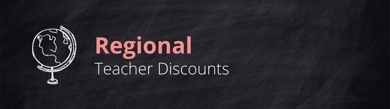 Teacher Discounts 8 Regional Teacher Discounts.