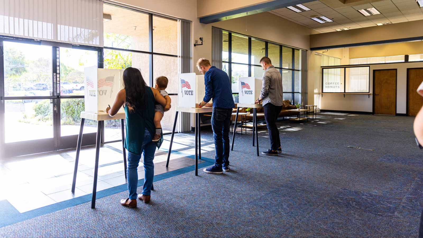 Photo of voters in education elections 2023