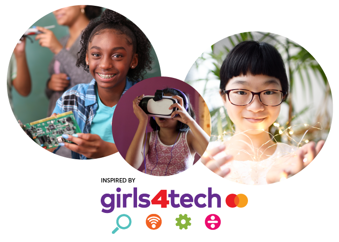 Let’s Keep in Touch! Get the latest lessons, activities, and more from Girls4Tech!