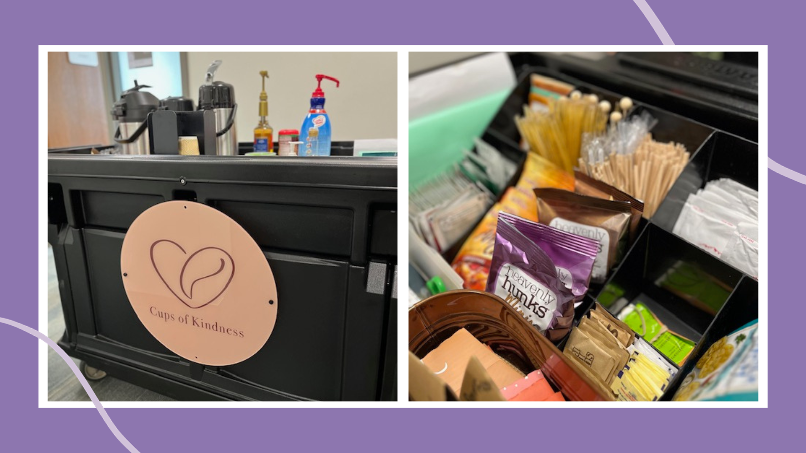 A coffee cart teacher surprise